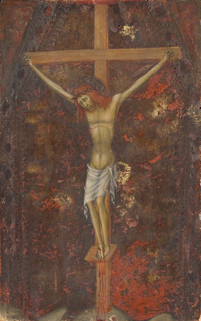 La Crucifixion (verso), c.1415 - Andrea di Bartolo